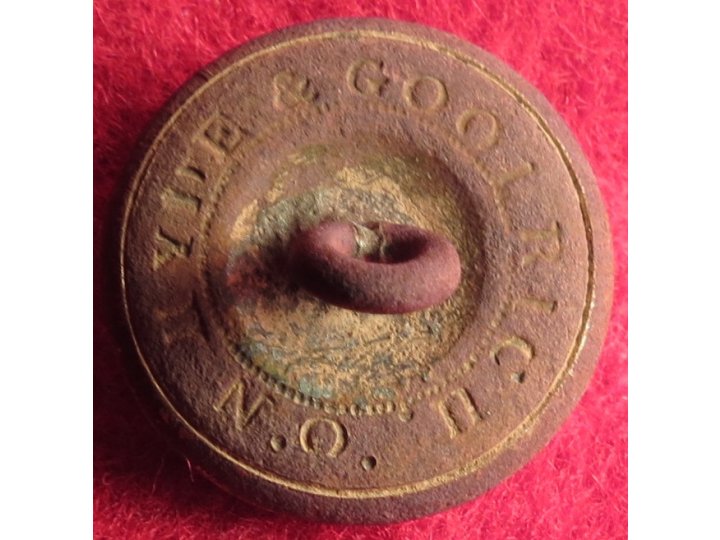 Mississippi Infantry Cuff Button